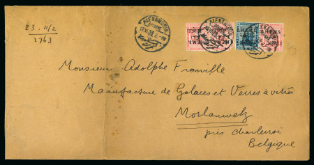 Stamp of Egypt » Officials 1922-23, OHEMS: 5m. pink, pair and single, plus 10m
