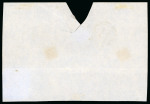 Stamp of Jamaica 1859 (May 20) part lettersheet franked with 4d rose tied by "A53" obliteration of Mandeville