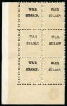 Stamp of Jamaica 1917, War Stamps, third issue, 1/2d blue-green, mint