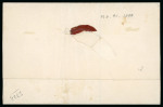 Stamp of Finland 1856, 10k carmine-red on wove paper, large even margins, on cover to Björneborg