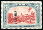 Stamp of Jamaica 1921, Abolition of Slavery, 6d red and dull blue-green,