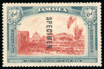 Stamp of Jamaica 1921, Abolition of Slavery, 6d red and dull blue-green,