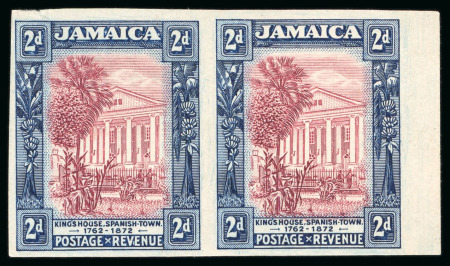Stamp of Jamaica 1921, King's House Spanish Town, 2s purple and indigo,