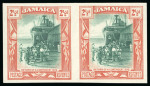 Stamp of Jamaica 1921, Return of war Contingent, 2 1/2d myrtle and orange-brown,