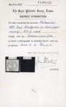 Stamp of Romania 1858, Moldavia, 54 parale blue, on greenish blue horizontally laid paper, fresh vibrant colour, superb used