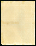 Stamp of Paraguay 1870, 1r rose, complete sheet of 100, without gum