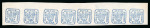 Stamp of Romania 1862, Moldavia, 30 parale blue, on wove striped paper,