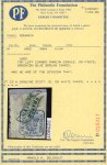 Stamp of Romania 1862, Moldavia, 30 parale blue, on white wove paper,