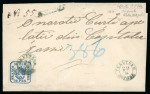 Stamp of Romania 1862 (June 26th), Wrapper sent from Teutsch to Jassy,