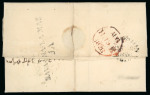 Stamp of Jamaica 1767-1860, Pre-stamp postal history collection, contained