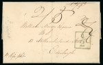 Stamp of Jamaica 1767-1860, Pre-stamp postal history collection, contained