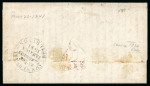 Stamp of Jamaica 1767-1860, Pre-stamp postal history collection, contained