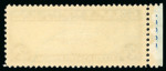 Stamp of United States » 1919 Issues onwards Airmails: 1930 Graf Zeppelin mint set of left marginals each with plate number