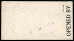Stamp of Jamaica 1940-1945, Collection of censor mail in two albums