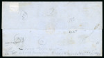 Stamp of United States » 1847 Issue 1847 5c deep red brown on cover from Baltimore