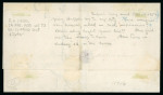 Stamp of United States » 1847 Issue 1847 10c black, good even margins, very fine impression with blurs along right frame line, tied to 1850 cover from Buffalo to New York