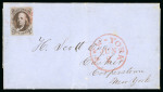 Stamp of United States » Collections 1847-1921, Group of five covers & revenue document