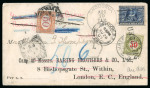 Stamp of United States » Collections 1847-1921, Group of five covers & revenue document