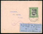 Stamp of Jamaica 1880-1965, substantial collection of covers contained