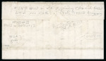 Stamp of United States » Postmasters' Provisionals Postmasters' Provisionals: Baltimore Md. 1845 5c black on bluish on cover