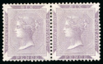 Stamp of Sierra Leone 1859-96, Group incl. 1859-74 no wmk 6d unused and mint
