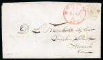 Stamp of United States » 1847 Issue 1847, Benjamin Franklin, 5c dark red-brown, exceptionally