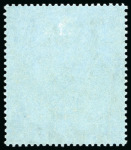 Stamp of St. Helena 1922, Chalk-surface paper, 15s grey and purple-blue,