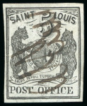 Stamp of United States » Postmasters' Provisionals 1845, Postmasters' Provisionals, St. Louis Missouri,