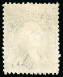 Stamp of United States » 1861-1866 issue 1861, Washington, 10c dark-green, wonderfully positioned,