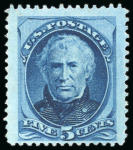 Stamp of United States » 1870-75 National Bank Note Co. and Continental Bank Note Co. Issues 1875, Taylor, 5c blue, unused without gum