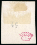 Stamp of United States » 1870-75 National Bank Note Co. and Continental Bank Note Co. Issues 1875, Taylor, 5c blue, imperforate die proof