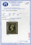 Stamp of United States » 1879-93 Bank Notes Issue -American Bank Note 1890, Jefferson, 30c black, mint with original gum,