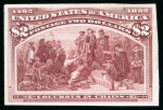 Stamp of United States » 1893 Columbus Issue 1893, Columbian Exposition, $2 brown-red, imperforate