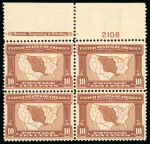 Stamp of United States » 1902-08 Issue 1904, Louisiana Purchase Exposition, 10c red-brown,