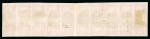 Stamp of Spain 1854 (Jan 1) 2r red in spectacular used block of 20