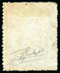 Stamp of Barbados 1861-70 Britannia, 1s blue error of colour