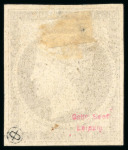 Stamp of Greece 1861, Paris Print 1L red-brown, unused with gum, good