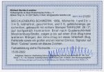 Stamp of German States » Mecklenburg Schwerin 1856, 1/4s bright red, and 3s yellowish orange, on cover