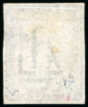 Stamp of Switzerland / Schweiz » Kantonalmarken » Zürich 1843, 4 Rp. schwarz, senkrechte Untergrundlinien, gestempelt