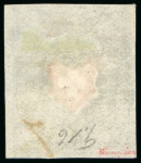 Stamp of Switzerland / Schweiz » Rayonmarken 1850, 5 Rp. Rayon I dunkelblau mit Kreuzeinfassung, Type 16, gestempelt