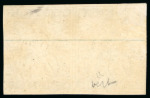 Stamp of Switzerland / Schweiz » Sitzende Helvetia Ungezähnt 1854-62, 20 Rp. gelborange, Berner Druck, 4. Druckperiode, Paar mit Originalgummi