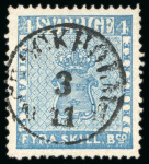 Stamp of Sweden 1855-1925, Selection of thirty three items including