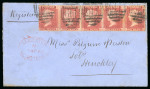 Stamp of Great Britain » 1854-70 Perforated Line Engraved 1868-1885, Collection study of the line engraved penny plates mint and used plus 81 covers