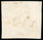 Stamp of Great Britain » 1840 1d Black and 1d Red plates 1a to 11 1840 1d. black, JA, Pl. 3, large margins all round