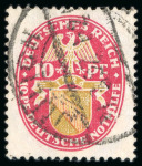 Stamp of Large Lots and Collections Germany: 1872-1989, Collection of German Reich and Berlin in 3 printed albums and stockpages