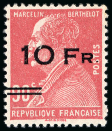 Stamp of France » Poste Aérienne 1928, Berthelot surchargé Île de France, Y&T PA 3,