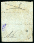 Stamp of Italian States » Tuscany 1851-52, 2cr light blue on bluish grey, unused without gum