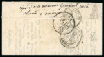 Stamp of France » Guerre de 1870-1871 1870, Lettre manuscrite de Paris du 6 novembre 1870