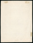 Stamp of France » Empire 1853-1862 1850, Projet Morel, Petit feuillet complet de 25 exemplaires