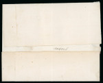 Stamp of France » Type Cérès de 1849-1850 1853, Lettre locale, affranchissement Cérès non dentelé